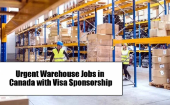Warehouse Worker Jobs in Canada with LMIA 2026